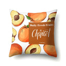 Fresh Fruits Watermelon Throw Pillow Covers by Ljojo