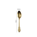 Ljojo Luxury Stainless Steel Western Cutlery Set Dinnerware Tools