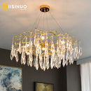Ljojo Luxury Crystal Chandelier for Home Decor and Lighting