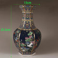 Ljojo™ Ancient Enamel Flower Bird Vase Collection - Home Desk Decor