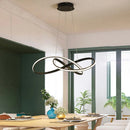 Ljojo LED Chandelier Ceiling Light for Living and Dining Room