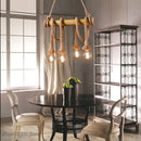 Bamboo Pendant Lights by Ljojo - Unique Loft Lighting for Kitchen and Bar Decor