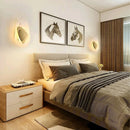 Ljojo Marble Wall Lamp: Nordic Modern Shell-shaped LED Light