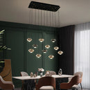 Ljojo LOFT Staircase Pendant Lights | Aluminum Ball Droplight for Restaurant Bar Décor