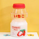 Ljojo 480ml Cute Fruit Water Bottle | BPA Free | Heat Resistant | Portable Plastic Cup