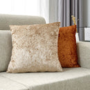 Crushed Velvet Grey Cushion Cover by Ljojo - Nordic Luxury Home Decor