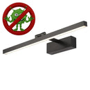 Ljojo 40CM Nordic Minimalist White Mirror Wall Lamp LED 9W Acrylic Black