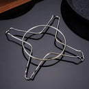 Ljojo 4/5 Star Stainless Steel Steamer Grid Rack for Cooking Utensils