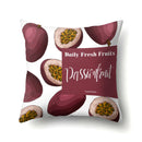 Fresh Fruits Watermelon Throw Pillow Covers by Ljojo