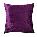 Crushed Velvet Grey Cushion Cover by Ljojo - Nordic Luxury Home Decor