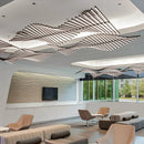 Ljojo LED Chandelier: Modern Art Pendant Lamps for Living Room, Dining Room, Office & Bar