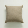 Ljojo Linen Pillow Covers with Tassels - 18x18" Square Throw Pillows for Home Decor