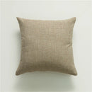 Ljojo Linen Pillow Covers with Tassels - 18x18" Square Throw Pillows for Home Decor