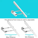 LED Bathroom Wall Light Ljojo Dimmable Mirror Wall Light Silver Gold Black White