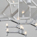 Ljojo Luxury Villa Chandelier Gold Silver Pendant Lighting