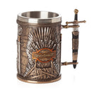 Ljojo 3D Stainless Steel Beer Mug Goblet