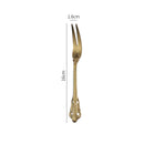 Ljojo Luxury Stainless Steel Western Cutlery Set Dinnerware Tools