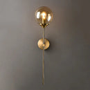 Golden Round Glass Ball Wall Lamp by Ljojo: Nordic Design LED Wall Lights