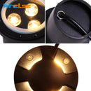 Ljojo 3W LED Underground Lamp for Outdoor Garden Path Landscape Yard Lighting