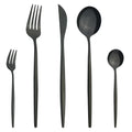 Ljojo Mint Green Stainless Steel Cutlery Set | 5pcs Knife Fork Spoon Flatware Tableware