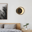 LED Wall Lamp Black/White Nordic Luxury Sconce for Hotel Bedroom, Living Room - Ljojo