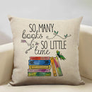 Ljojo Life Beautiful Words Linen Cushion Cover 45x45cm Luxe Bedroom Decor