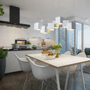 Ljojo Magic Cube LED Pendant Light for Dining Room Living Room - Samsarah Lighting