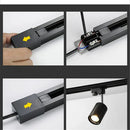 Ljojo 50cm 2-Wire Track for Track Light, Universal Power Docking Connector
