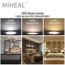 Ljojo™ LED Downlights for Living Room and Kitchen, 5W-15W, Round Recessed Ceiling Spotlight