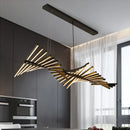 LED Chandelier Nordic Loft Hanging Light by Ljojo for Living Room, Restaurant, Bar & Home