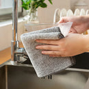 Ljojo Microfiber Face Towel Bathroom Washing Towel Kitchen Cleaning Cloth