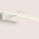 Ljojo 40CM Nordic Minimalist White Mirror Wall Lamp LED 9W Acrylic Black