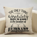 Ljojo Life Beautiful Words Linen Cushion Cover 45x45cm Luxe Bedroom Decor