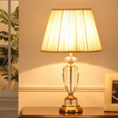Ljojo Luxury Crystal Table Lamp - Modern European Style Décor for Bedroom