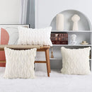 Geometric Plush Pillow Cover for Sofa, Nordic Home Decor by Ljojo