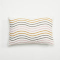 Chic Daisy Dandelion Embroidery Cushion Cover by Ljojo