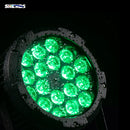 Ljojo™ 18x18W Par Light LED Waterproof DMX Controller Strobe Dimming for Party Dj Disco