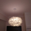 Ljojo LED Feather Pendant Lights for Stylish Home Decor