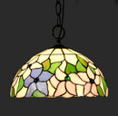 12 Inch European Style Tiffany Chandelier by Ljojo - Antique Glass Lamp for Restaurant and Bar