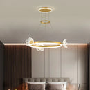 Ljojo Luxury Crystal Chandelier: Modern Nordic LED Lighting Set for Living Room, Restaurant & Bedroom