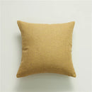 Ljojo Linen Pillow Covers with Tassels - 18x18" Square Throw Pillows for Home Decor