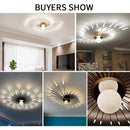 Ljojo LED Chandelier Lights: Modern Lighting for Living Kids Room Bedroom Hall