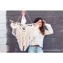 Ljojo™ Macrame Geometric Wall Hanging Tapestry Boho Chic Home Decor Handmade Tassel