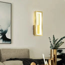 Ljojo LED Wall Lamp: Modern Bedroom & Living Room Sconce Lighting in Black, White, or Gold