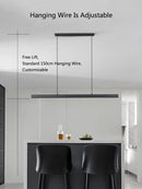 Ljojo Minimalist LED Dining Room Chandelier – Modern Nordic Style