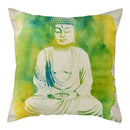 Buddha Pattern Throw Pillow Cover by Ljojo for Home, Car, Sofa Décor