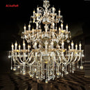 Ljojo Luxury Crystal Villa Chandelier - Modern Big Lustres