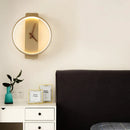 Ljojo LED Wall Clock Lamp Modern Wall Light Fixture