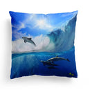 Ljojo Lion Dolphin Horse Cushion Cover 45x45cm - Home Sofa Car Pillow Cover