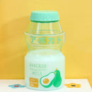 Ljojo 480ml Cute Fruit Water Bottle | BPA Free | Heat Resistant | Portable Plastic Cup